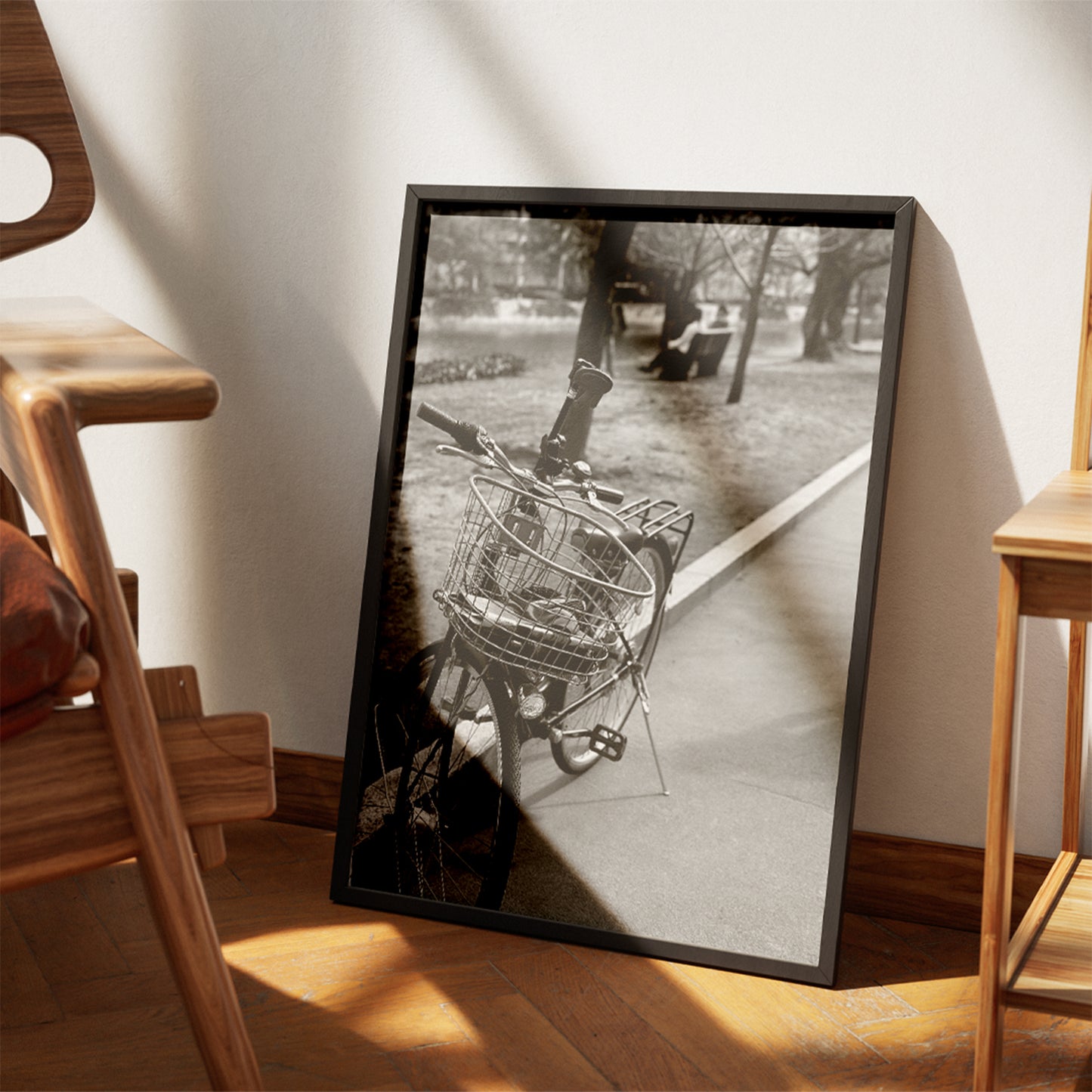 Hiroshima Bike Unframed Wall Art