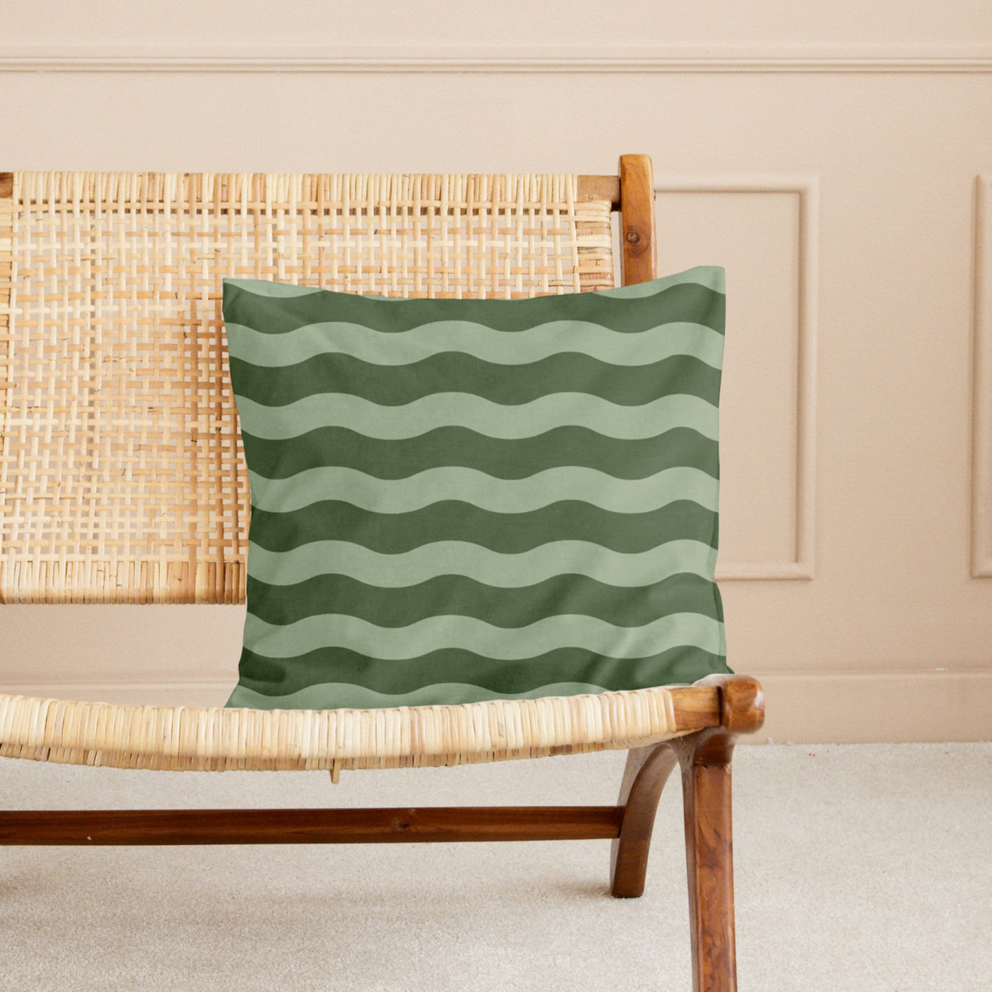 Matcha Square Pillow