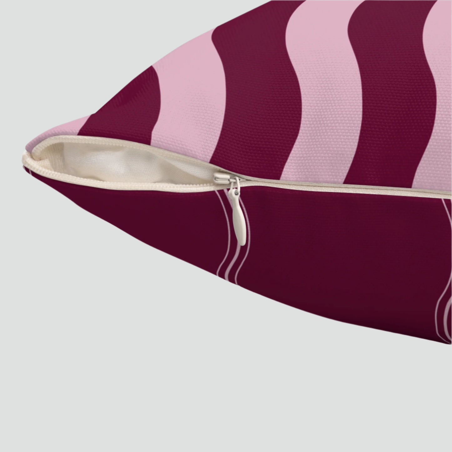 Plum Square Pillow