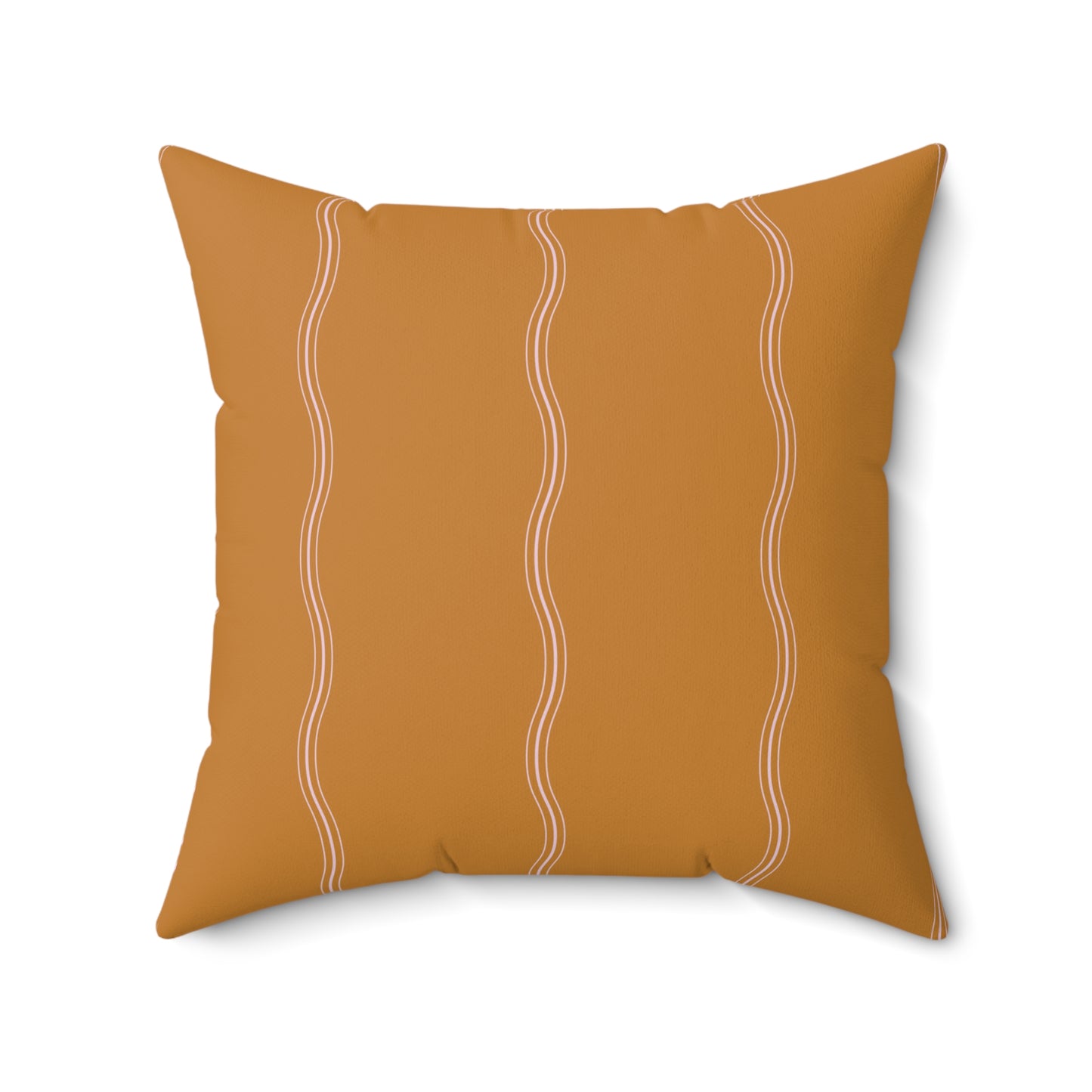 Peaches and Cream Square Pillow