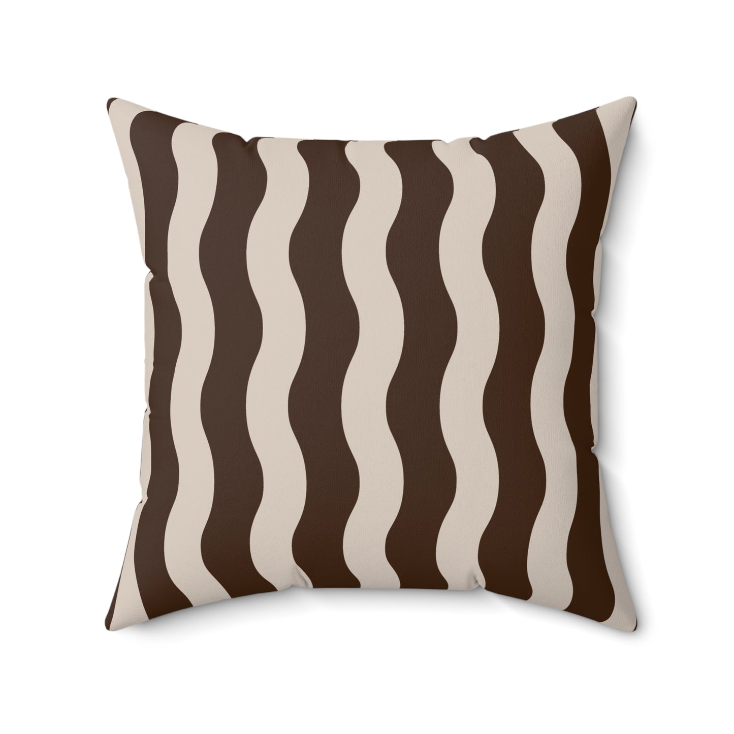Mocha Square Pillow