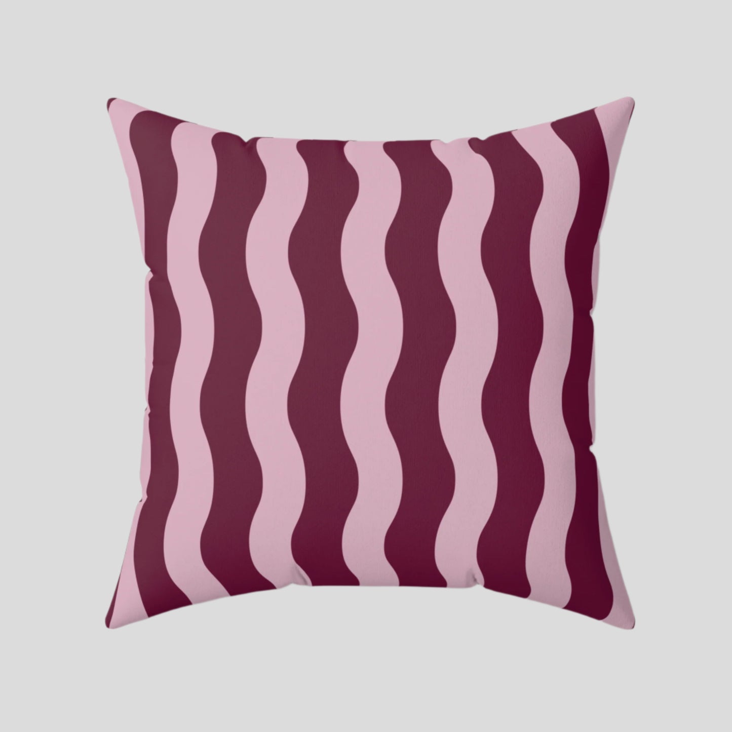 Plum Square Pillow