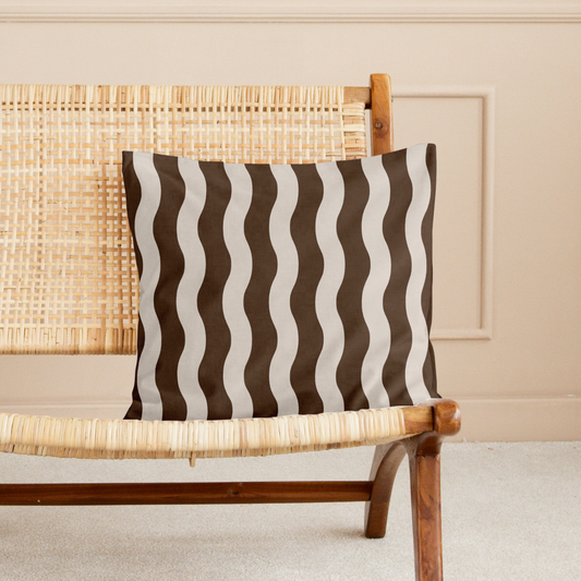 Mocha Square Pillow