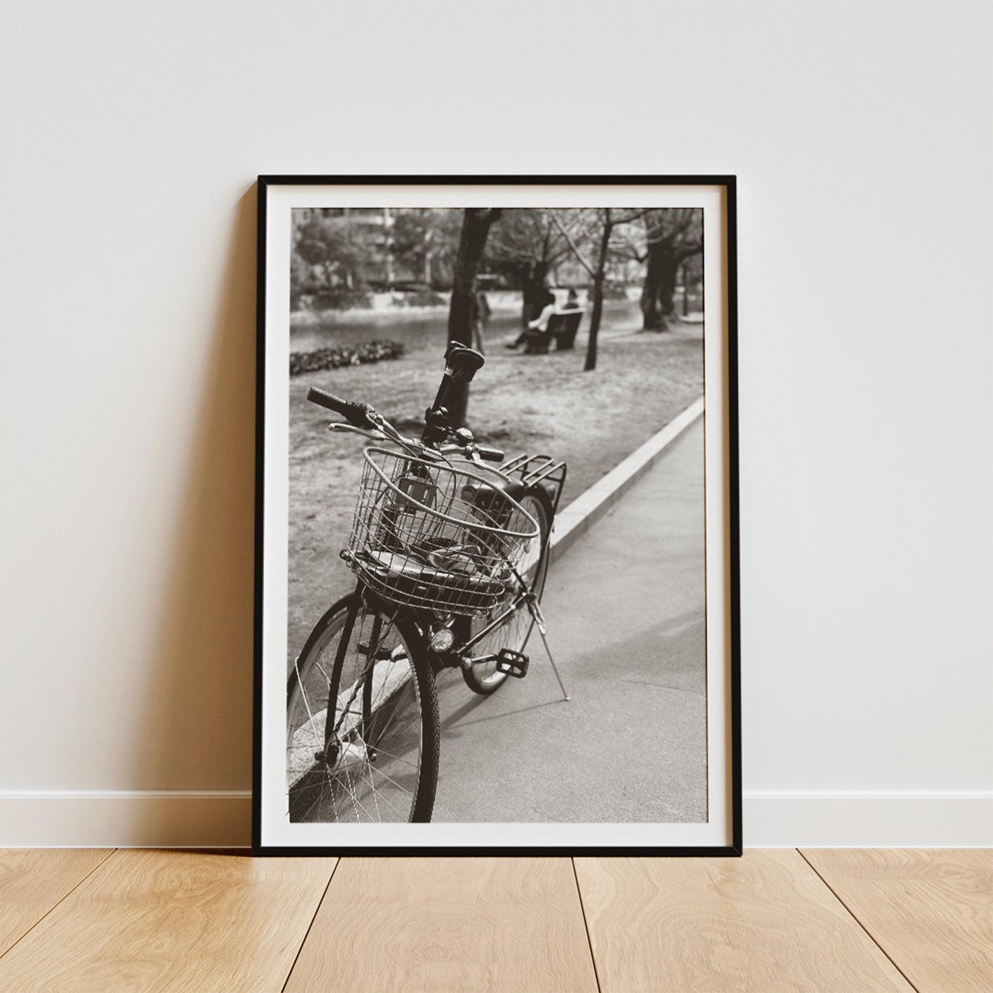 Hiroshima Bike Unframed Wall Art