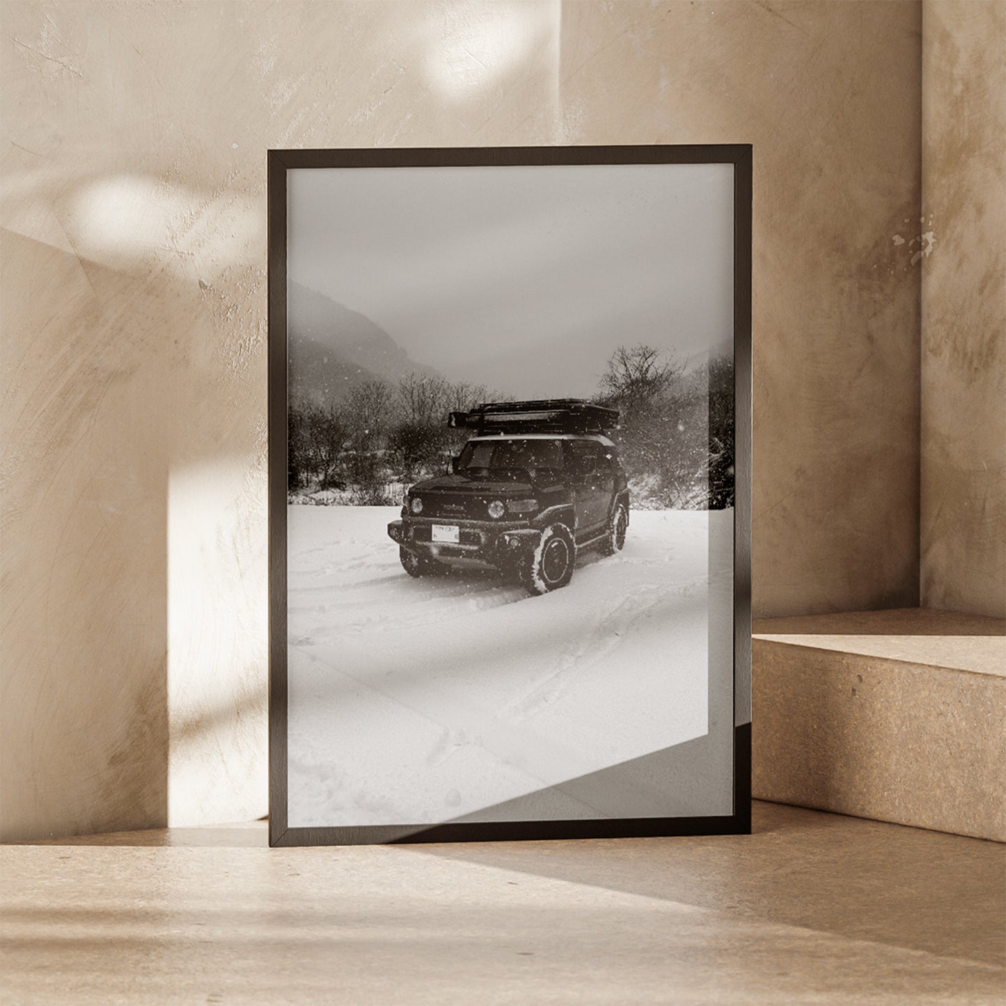 Snow Cruiser Unframed Wall Art