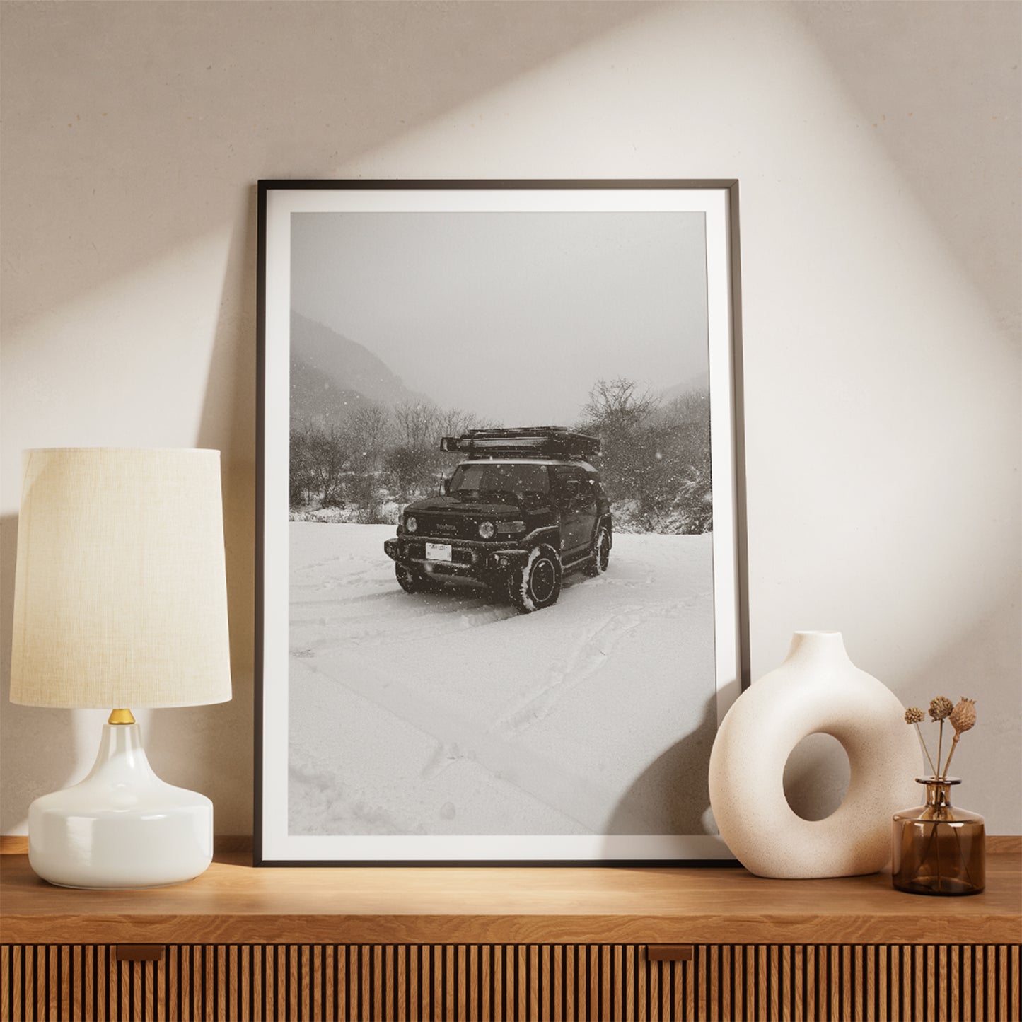 Snow Cruiser Unframed Wall Art