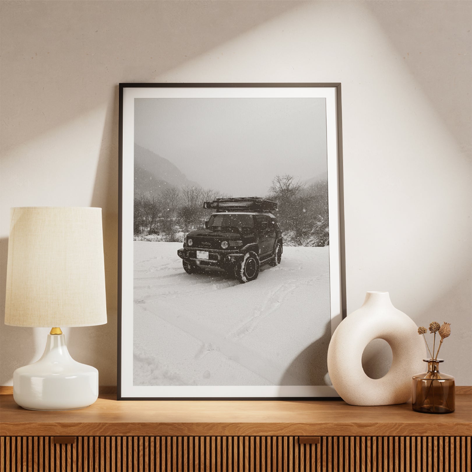 Snow Cruiser Unframed Wall Art