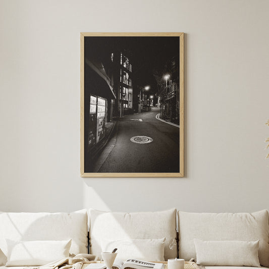 Tokyo Street at 4am Unframed Wall Art