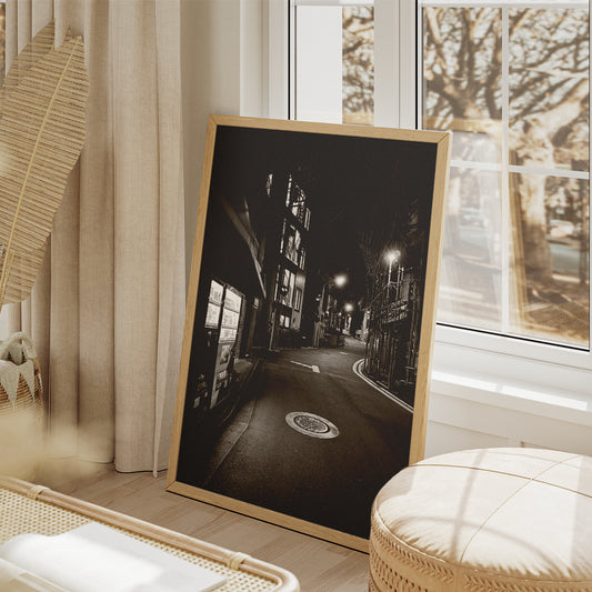 Tokyo Street at 4am Unframed Wall Art